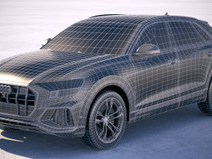 Audi SQ8 2019 3D मॉडल