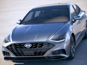 Hyundai Sonata US 2020 Modello 3D