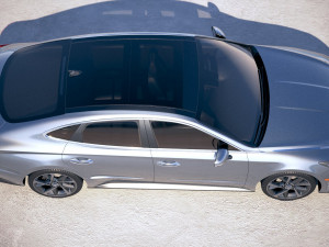 Hyundai Sonata US 2020 Modello 3D