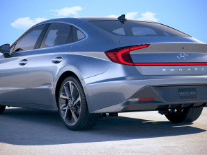 Hyundai Sonata US 2020 Modello 3D