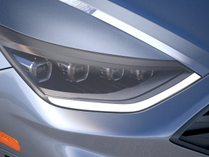 Hyundai Sonata US 2020 Modello 3D