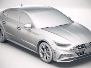 Hyundai Sonata US 2020 3D Model