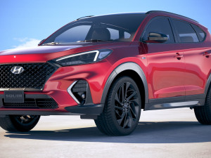 Hyundai Tucson N-line 2019 Modèle 3D