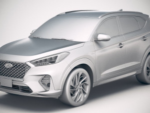 Hyundai Tucson N-line 2019 Modèle 3D