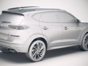Hyundai Tucson N-line 2019 Modèle 3D