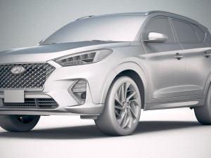 Hyundai Tucson N-line 2019 Modèle 3D