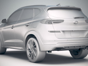 Hyundai Tucson N-line 2019 Modèle 3D