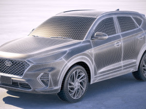 Hyundai Tucson N-line 2019 Modèle 3D