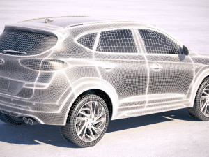 Hyundai Tucson N-line 2019 Modèle 3D