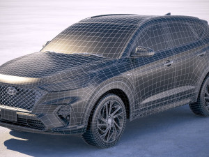 Hyundai Tucson N-line 2019 Modèle 3D