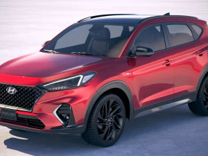 Hyundai Tucson N-line 2019 Modello 3D