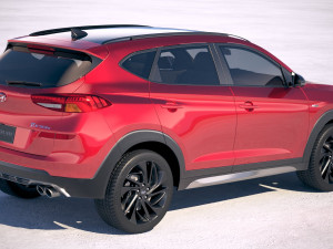 Hyundai Tucson N-line 2019 Modèle 3D
