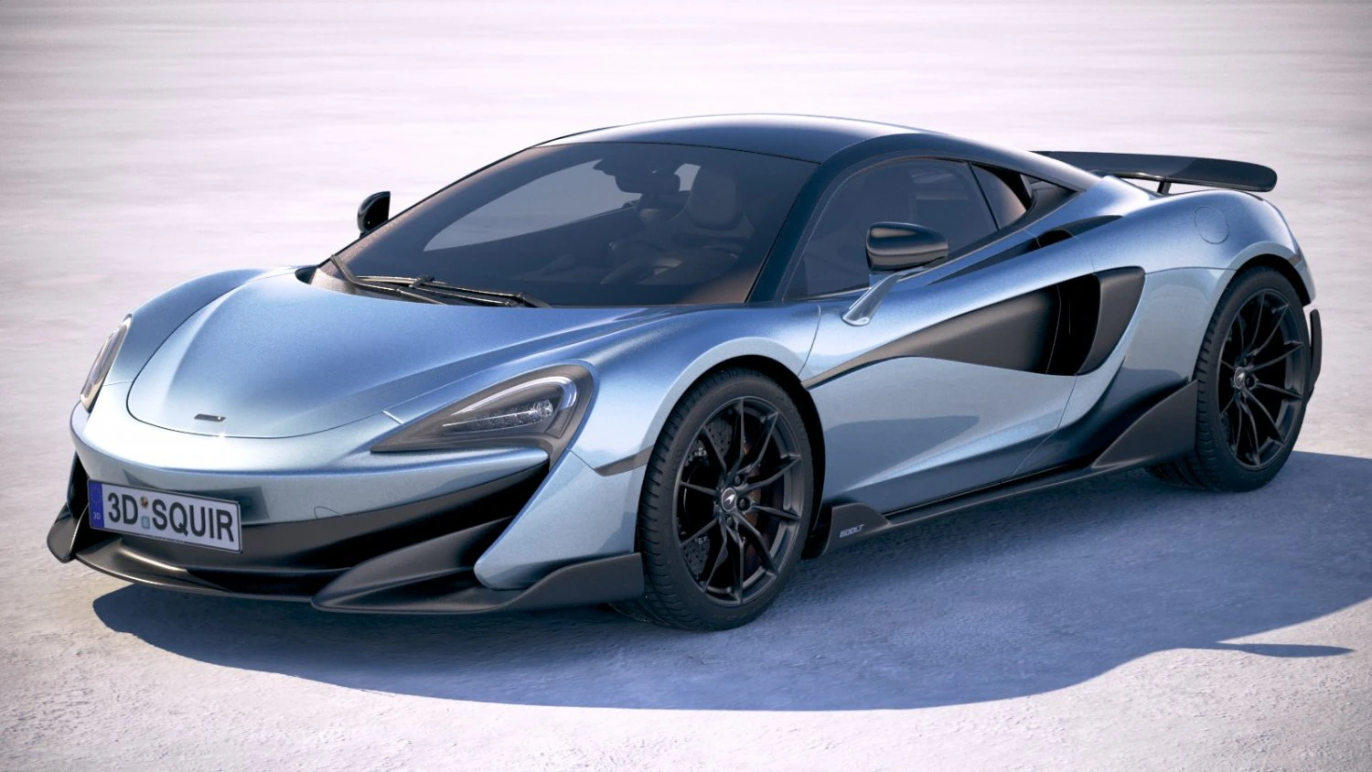 Mclaren 600LT 2019 3D Model .c4d .max .obj .3ds .fbx .stl .blend 