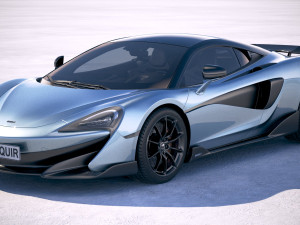 Mclaren 600LT 2019 3D Model