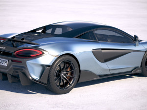 Mclaren 600LT 2019 3D Model