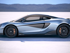 Mclaren 600LT 2019 3D Model