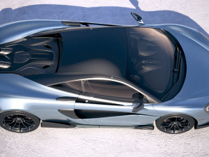 Mclaren 600LT 2019 3D Model