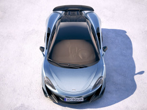Mclaren 600LT 2019 3D Model