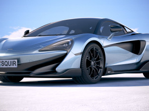 Mclaren 600LT 2019 3D Model