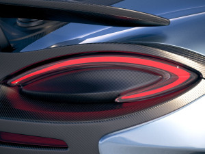 Mclaren 600LT 2019 3D Model