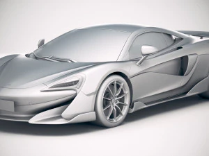 Mclaren 600LT 2019 3D Model