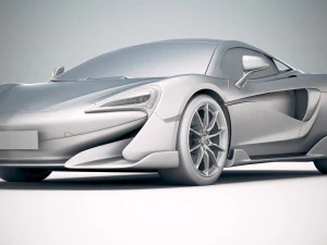 Mclaren 600LT 2019 3D Model
