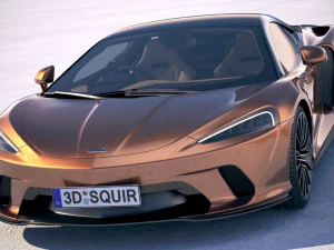 Mclaren GT 2020 3D Model