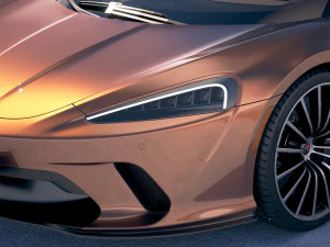 Mclaren GT 2020 3D Model