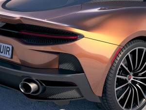 Mclaren GT 2020 Modelo 3D