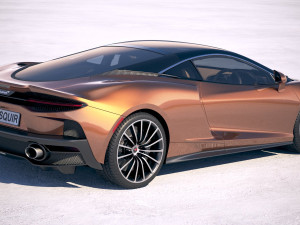 Mclaren GT 2020 Modelo 3D