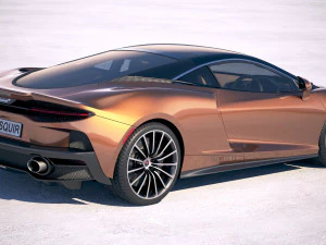 Mclaren GT 2020 3D Model
