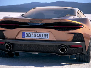 Mclaren GT 2020 3D Model