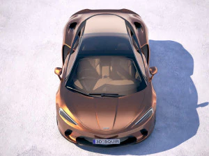 Mclaren GT 2020 3D Model