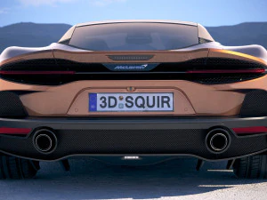 Mclaren GT 2020 3D Model