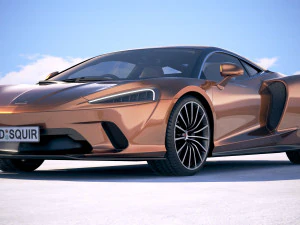 Mclaren GT 2020 3D Model