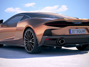 Mclaren GT 2020 Modelo 3D