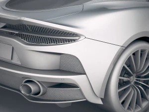 Mclaren GT 2020 3D Model