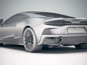 Mclaren GT 2020 3D Model