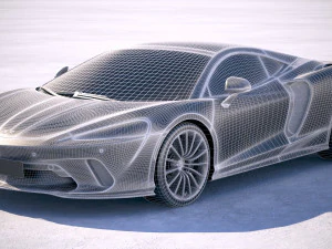 Mclaren GT 2020 3D Model