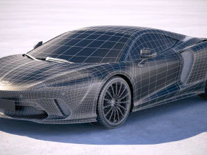 Mclaren GT 2020 3D Model
