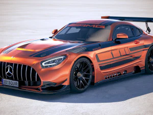 Mercedes-Benz AMG GT3 2020 Modello 3D
