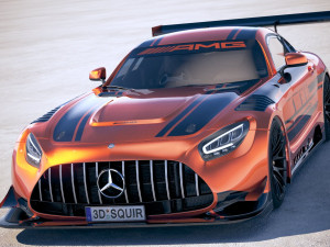 Mercedes-Benz AMG GT3 2020 3D मॉडल