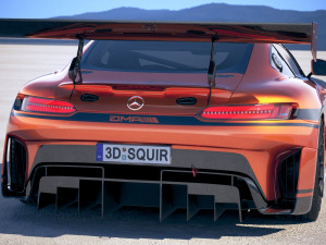 Mercedes-Benz AMG GT3 2020 3D मॉडल