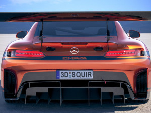 Mercedes-Benz AMG GT3 2020 3D मॉडल