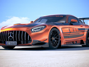 Mercedes-Benz AMG GT3 2020 3D मॉडल