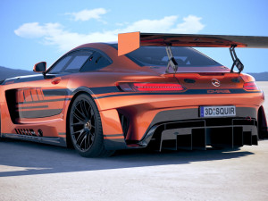 Mercedes-Benz AMG GT3 2020 3D मॉडल