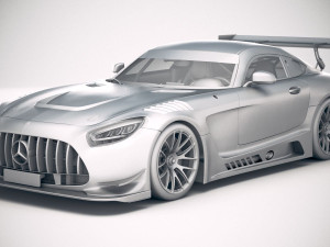 Mercedes-Benz AMG GT3 2020 3D मॉडल