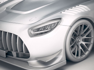 Mercedes-Benz AMG GT3 2020 3D मॉडल