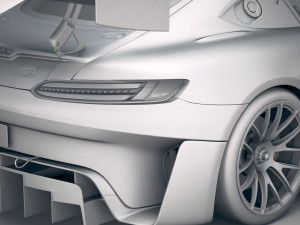 Mercedes-Benz AMG GT3 2020 3D मॉडल