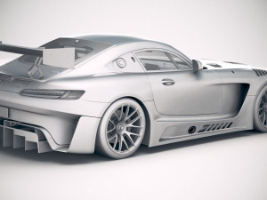 Mercedes-Benz AMG GT3 2020 3D मॉडल